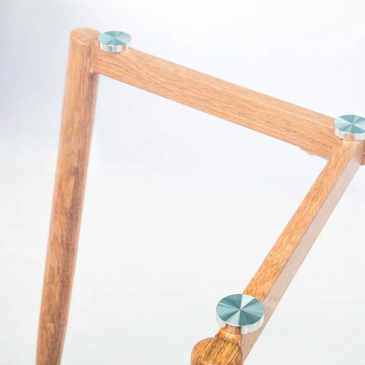 OFIDEAS - Mesa De Comedor 4 Personas Luigi Tablero De Vidrio 120x80 Cm Ofideas