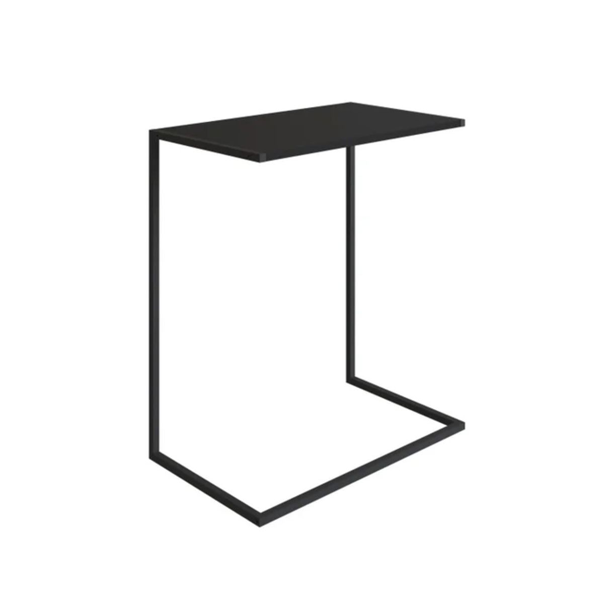 R&R MUEBLES - Mesa Lateral Kiriyama Negro R&R MUEBLES