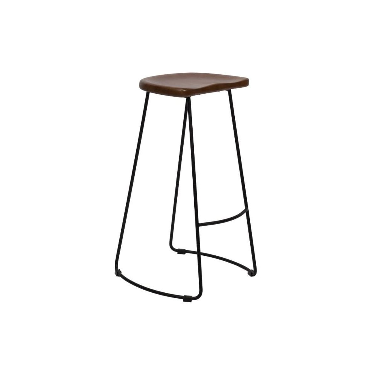 NIHM - Silla Alta Para Barra New Bronx Walnut 75 cm