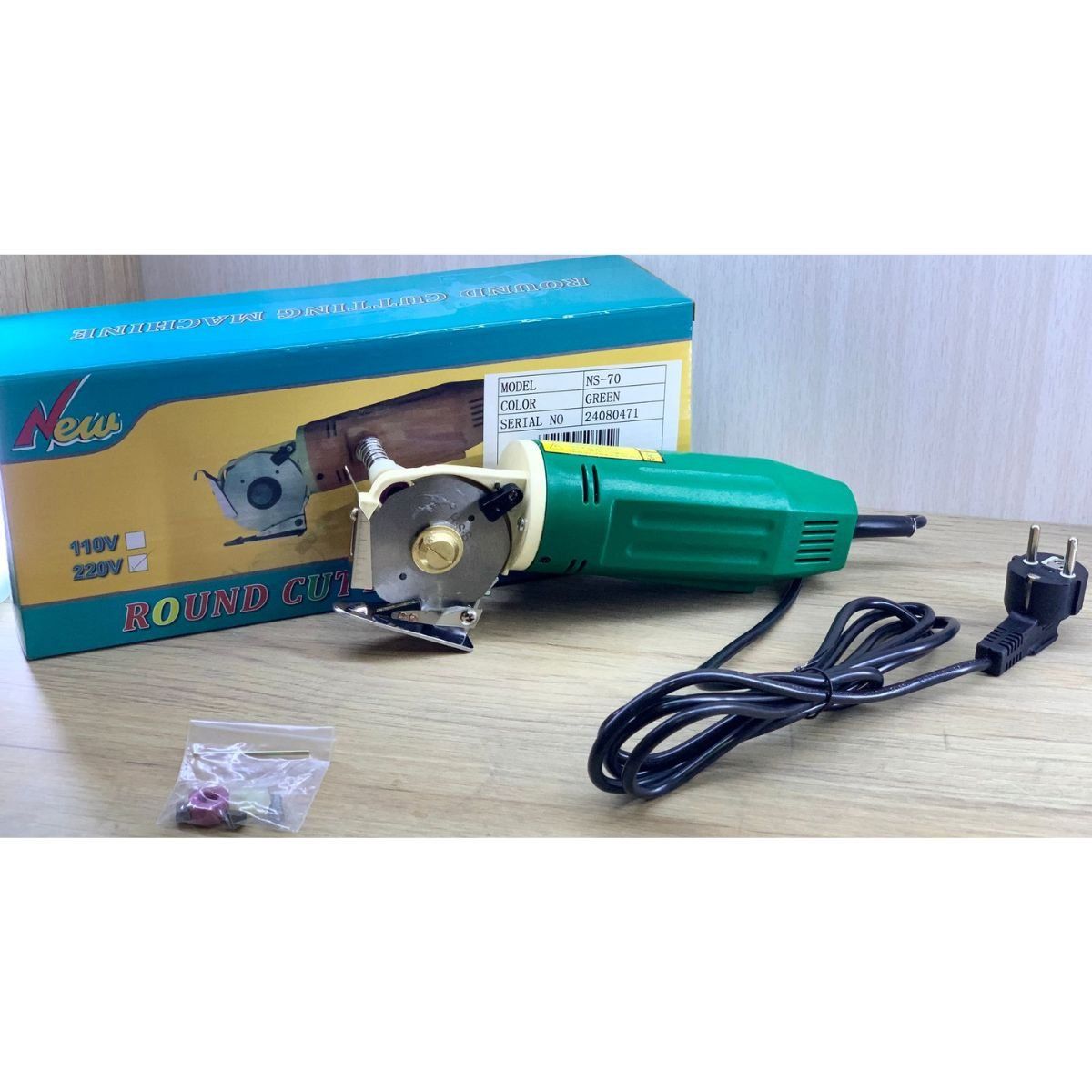 GENERICO - Cortadora De Telas Electrica 2 Pulgadas Ns-70