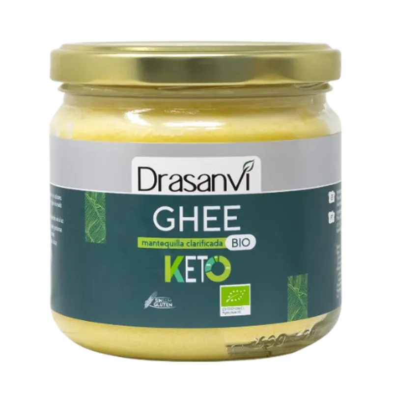 DRASANVI - Mantequilla Clarificada Ghee KETO 300 gr