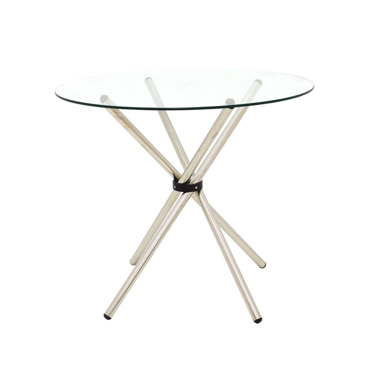 OFIDEAS - Mesa de Comedor Nodos 90 Cm Vidrio Ofideas