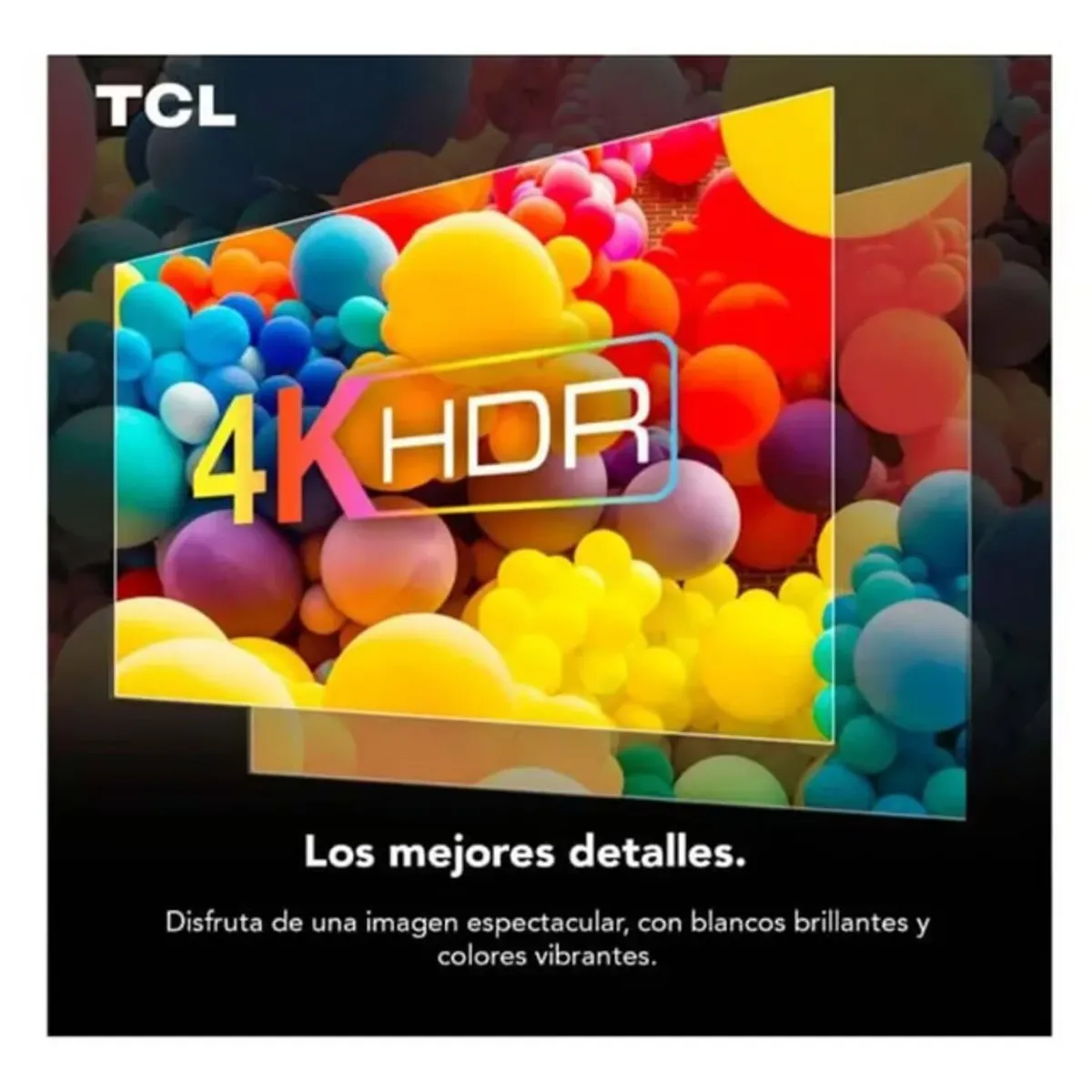 TCL - TELEVISOR TCL 43 4K UHD SMART TV GOOGLE TV - 43P635