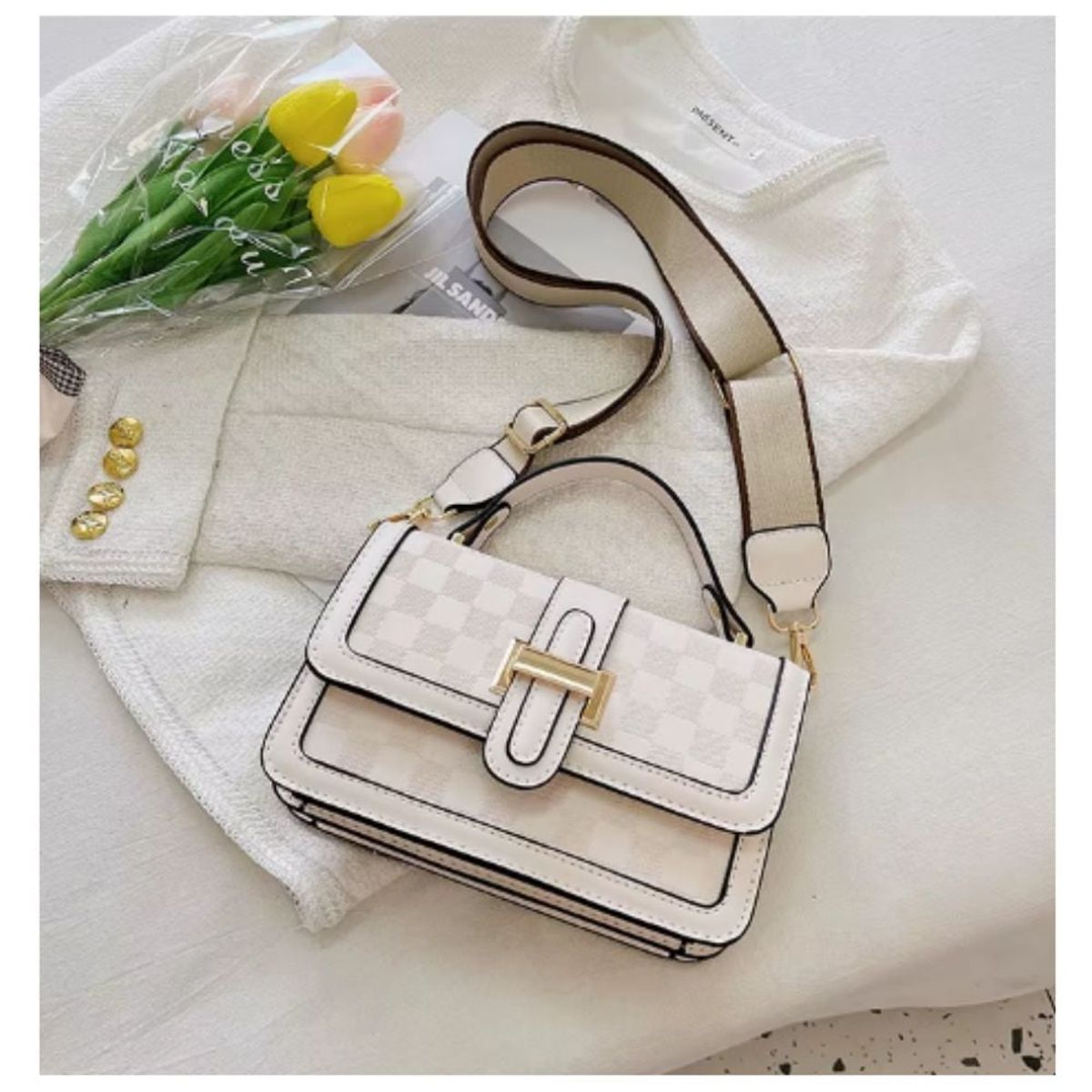 GENERICO - Carterita Bandolera de Lujo Mujer