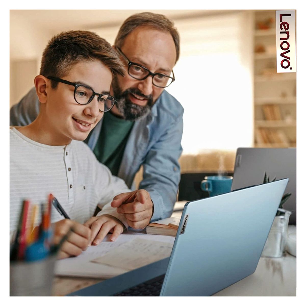 LENOVO - Laptop Lenovo IdeaPad Slim 3 15.6" FHD TN, Core i5-12450H, 12va Gen, Ram 16GB, SSD 512GB windows