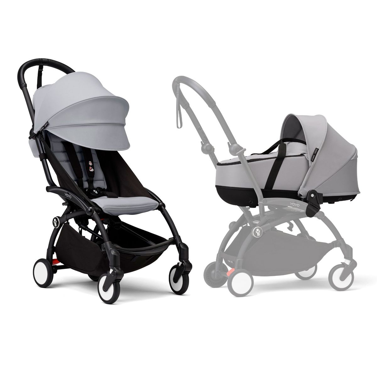 STOKKE - COCHE STOKKE YOYO³ COMPLETO CHASIS NEGRO