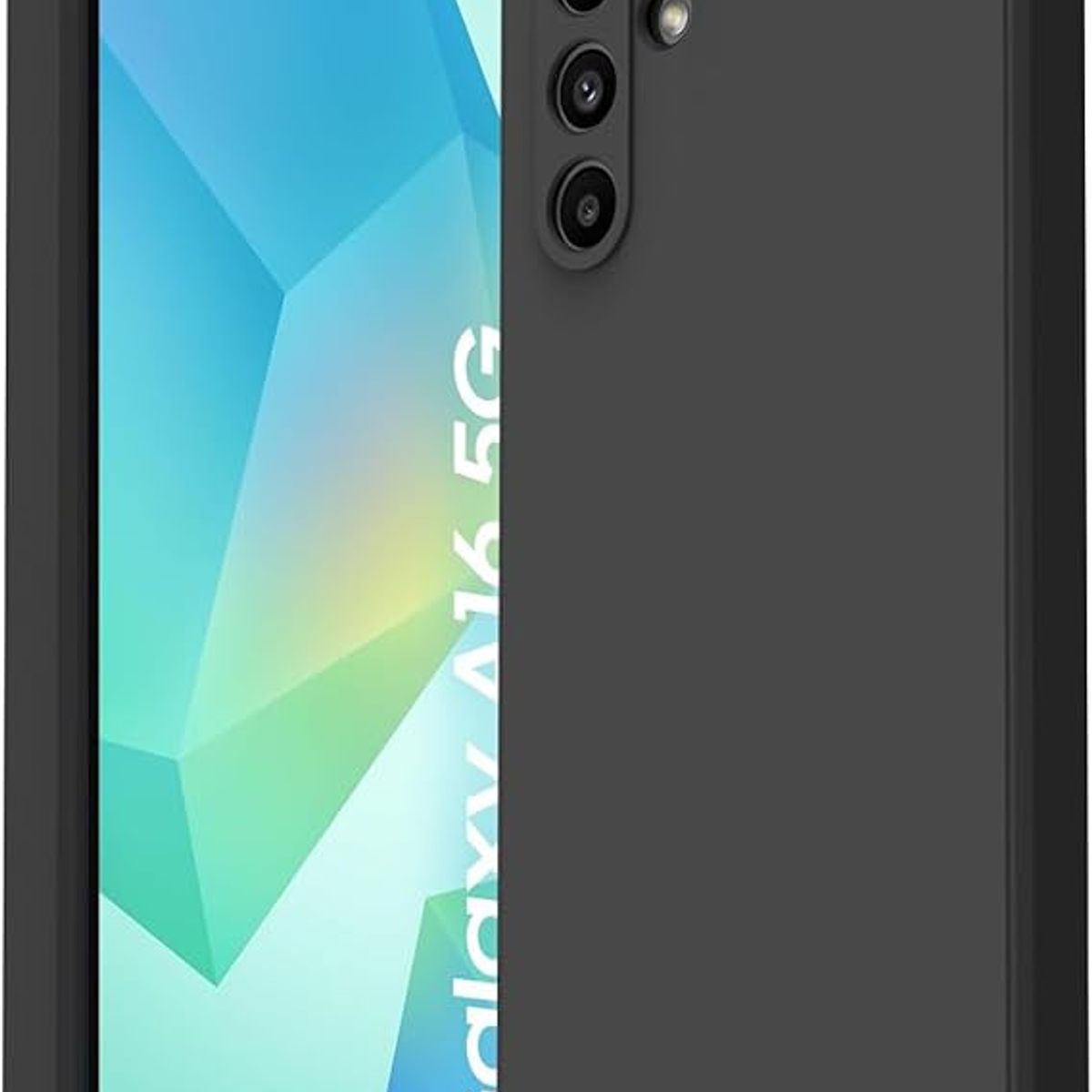 GENERICO - Case Protector para Samsung A16 Silicona Negro