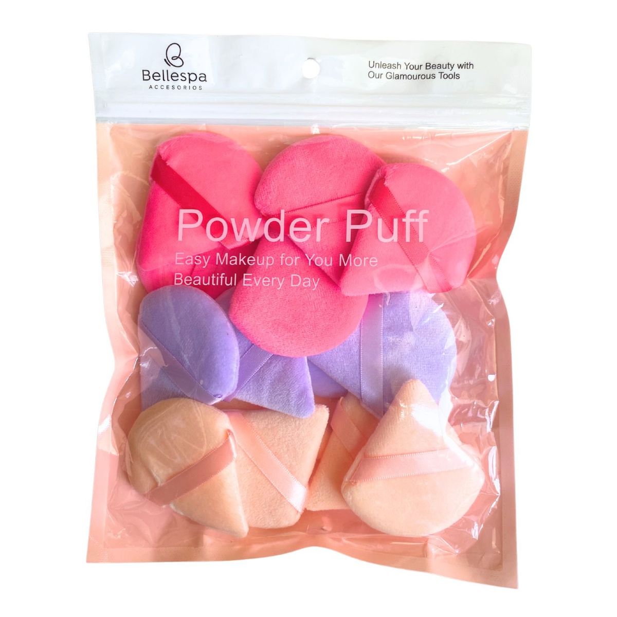 BELLE - Set de 15 Esponjas para Maquillaje Bellespa