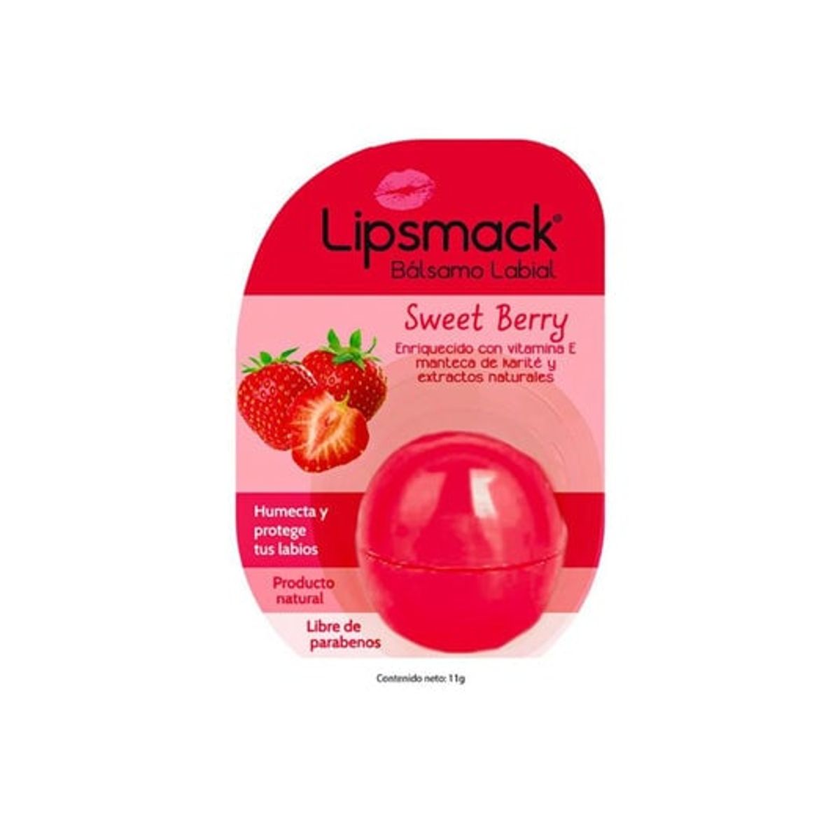 GENERICO - Bálsamo labial dulce fresa 125g  Portugal