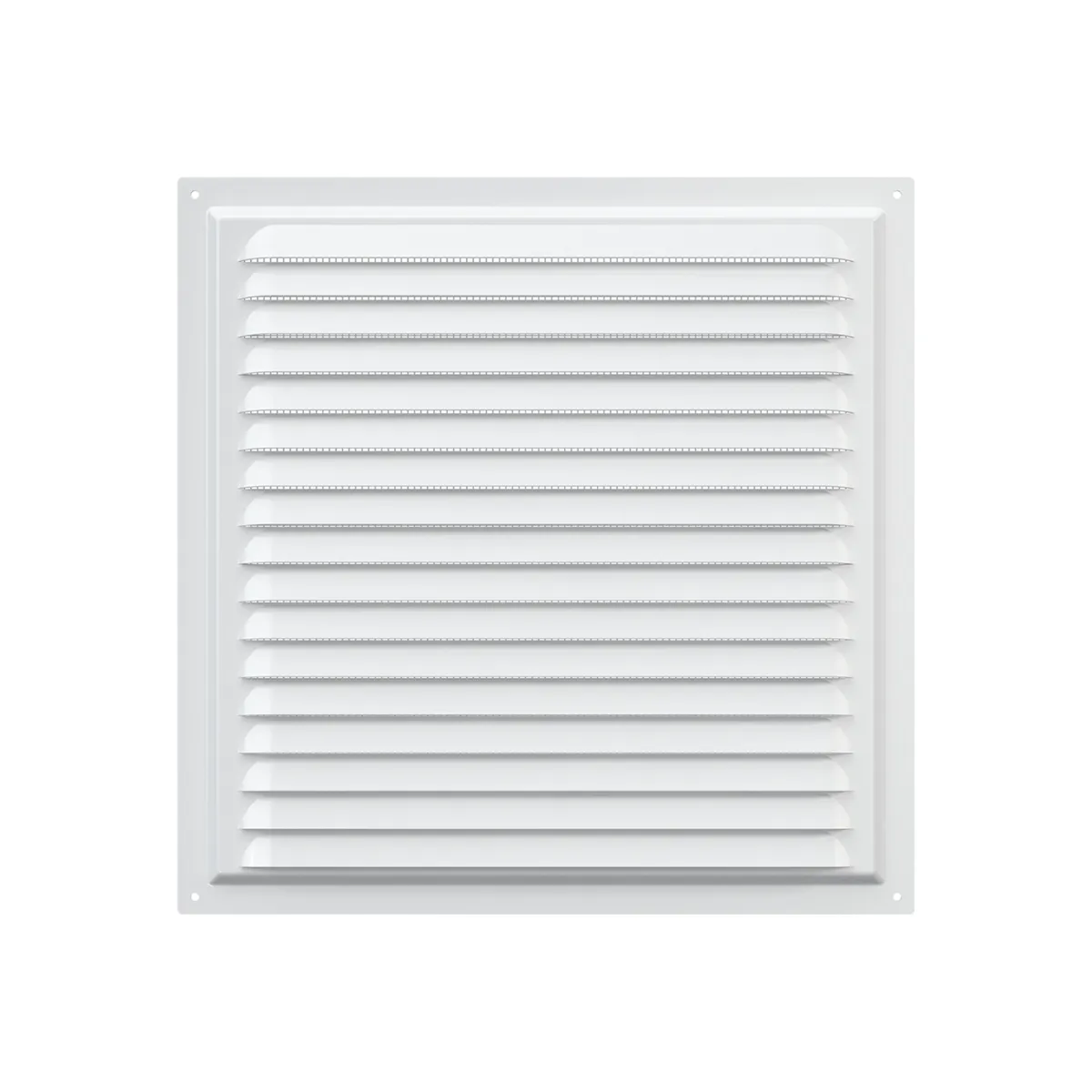 ERA - Rejilla de Ventilación 15x30cm Acero Galvanizado Polimero Blanco