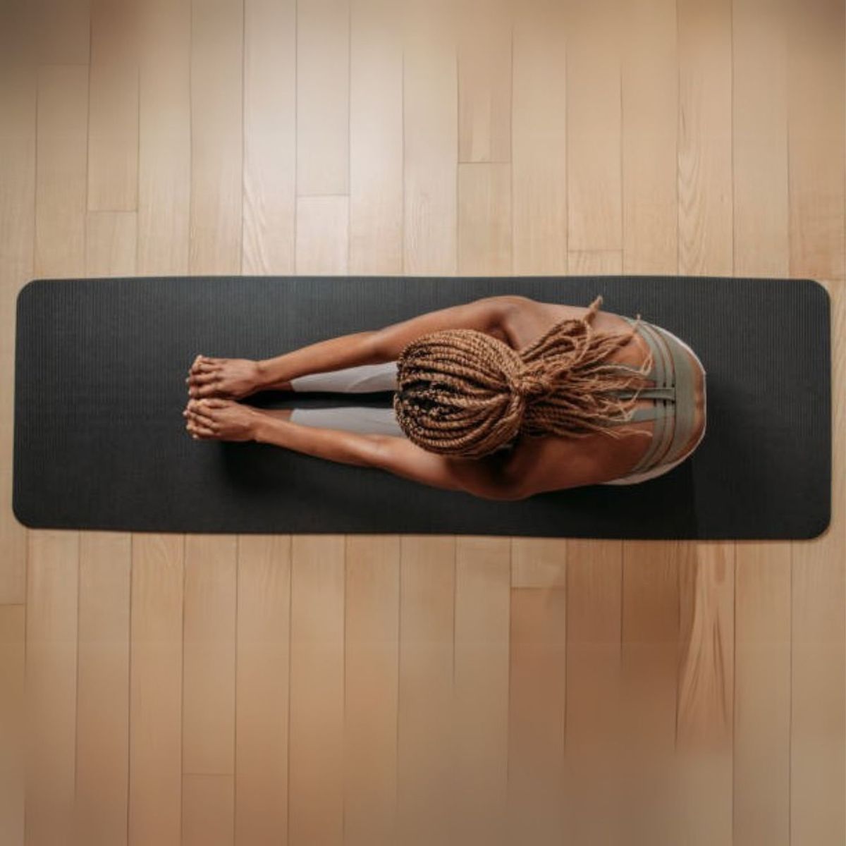 GENERICO - MAT DE YOGA DE 10MM EVA NEGRO