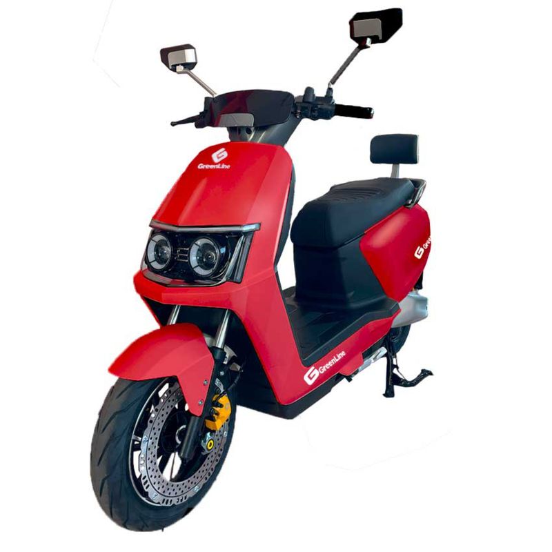GREENLINE - Moto Electrica GREENLINE Modelo X6 ROJO