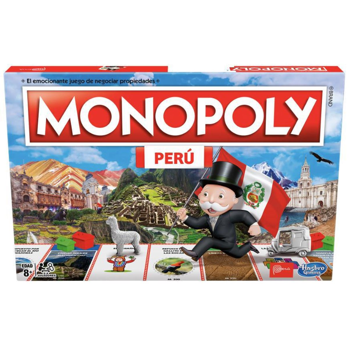 MONOPOLY - Juego Monopoly Monopolio Peru Hasbro