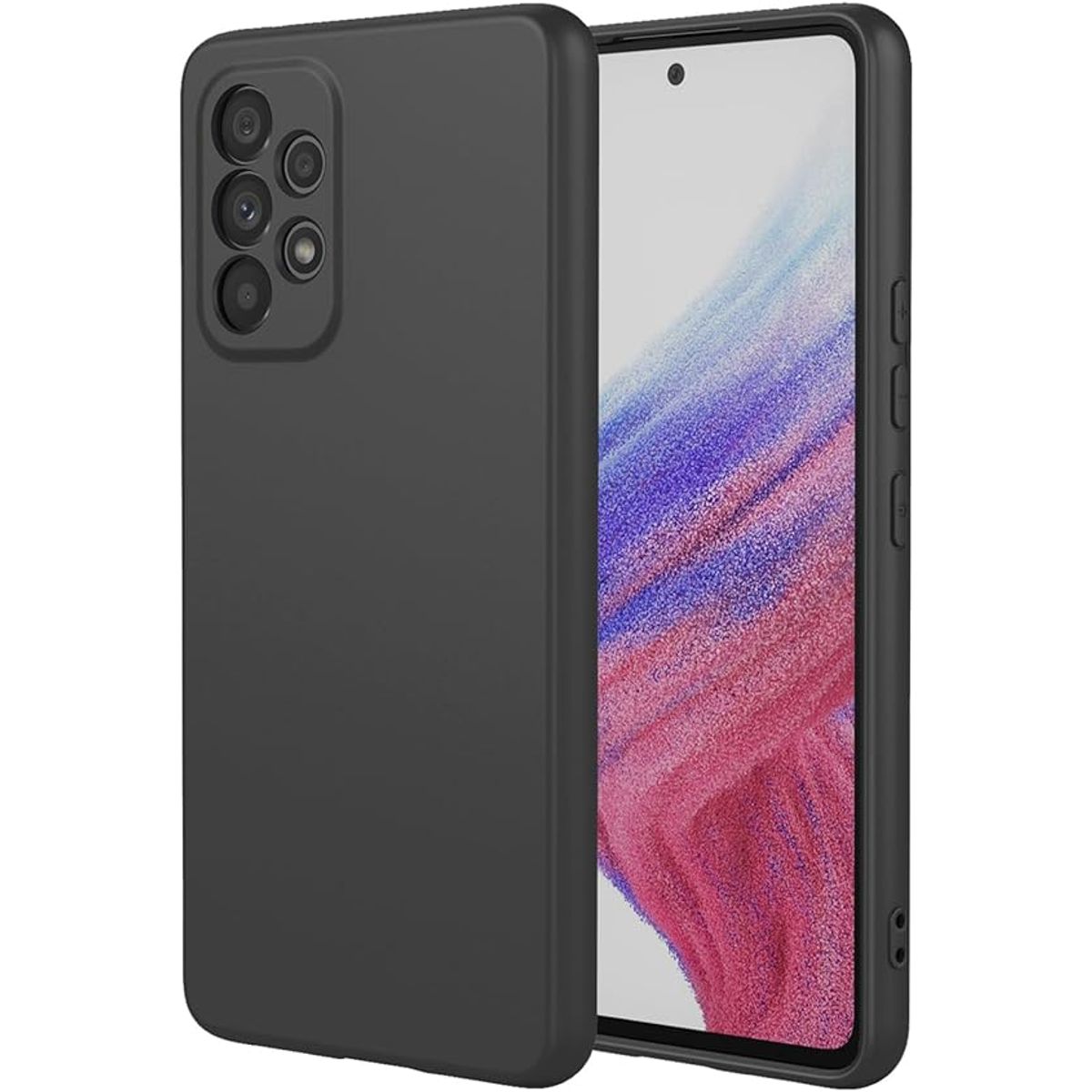 GENERICO - Case Protector para Samsung A33 5G Silicona Negro