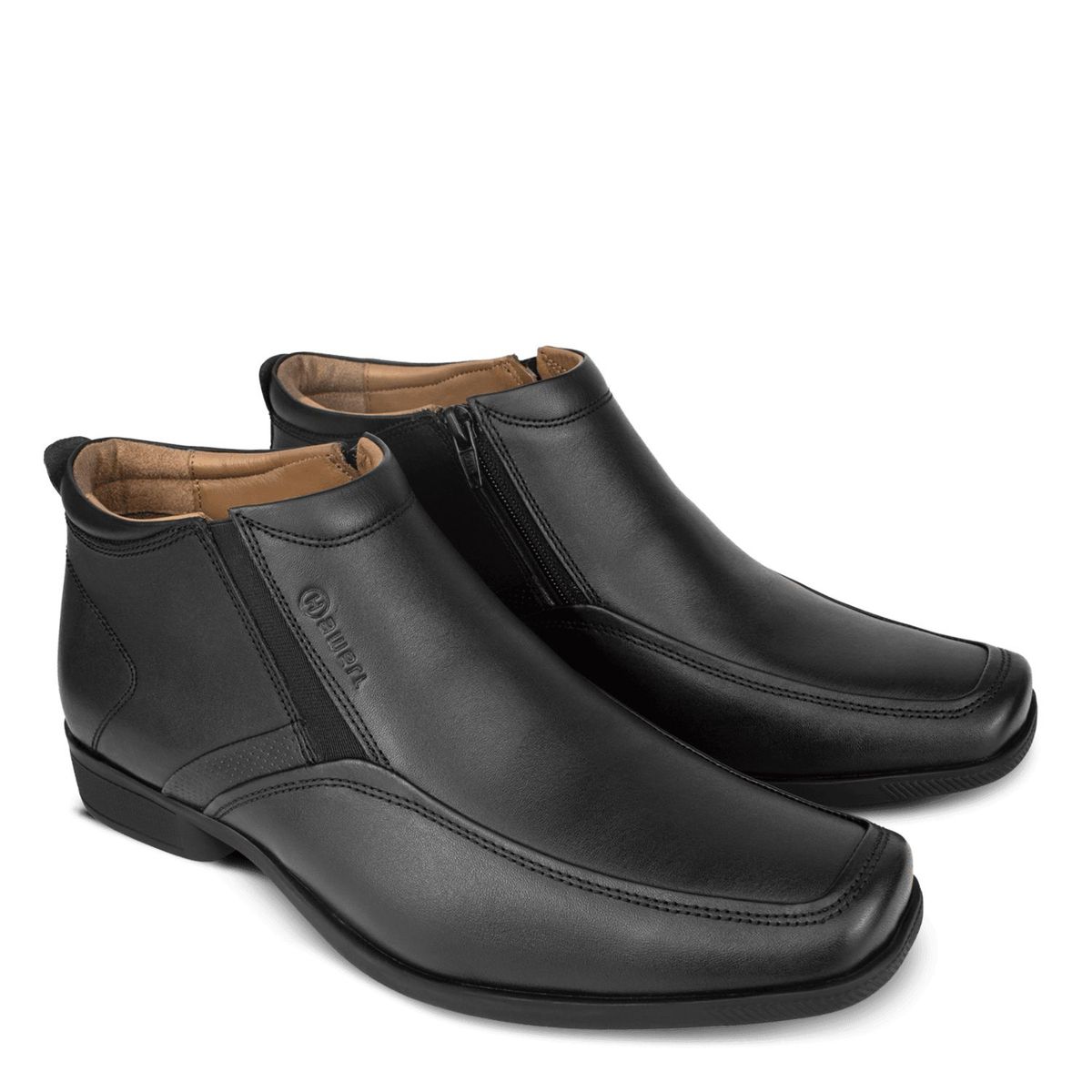 HAWERL - Botines de Cuero Hombre Hawerl H619
