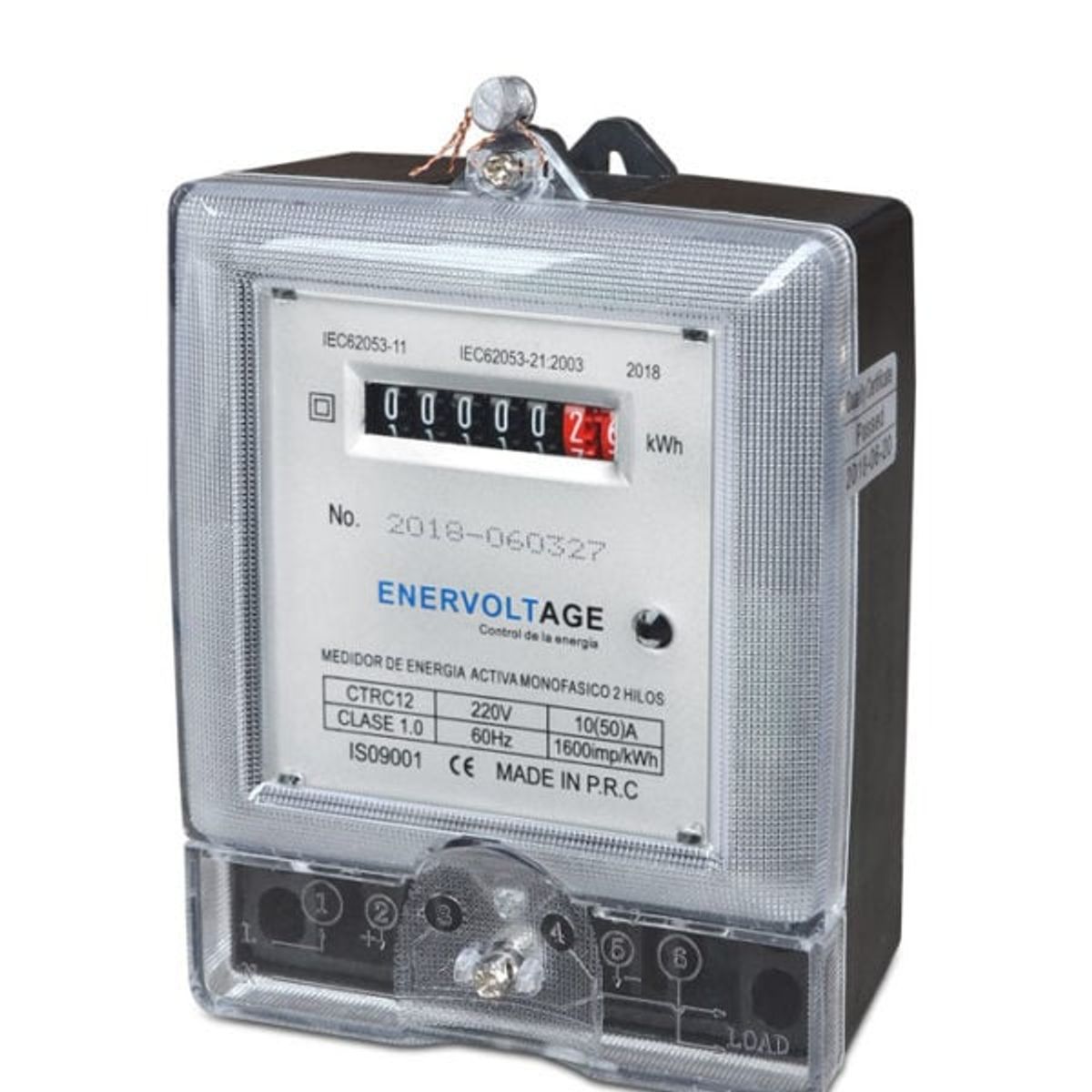 GENERICO - MEDIDOR DE CORRIENTE MONOFASICO ANALOGICO