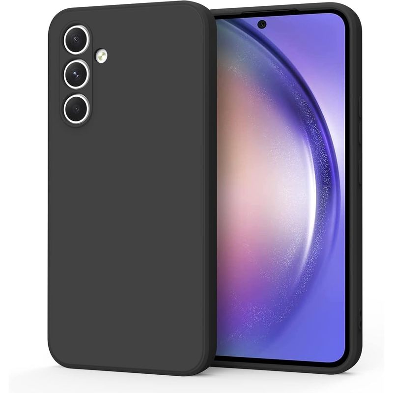 GENERICO - Case Protector para Samsung A54 Silicona Negro