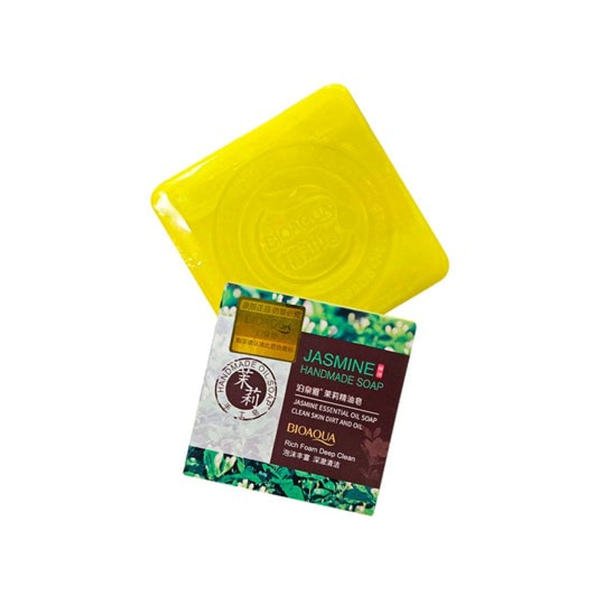 BIOAQUA - Jabón Natural de Jazmin Bioaqua 100g Desintoxicante