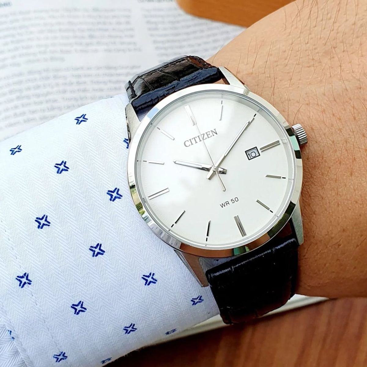 CITIZEN - Citizen Reloj Hombre Dorado 40mm Acero inox BI5000-01A