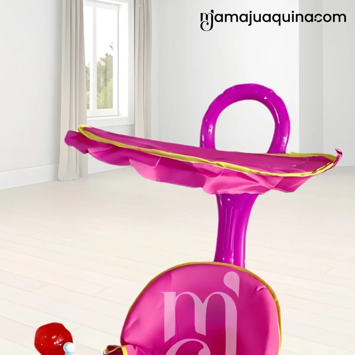 BABY - Andador con Tablero Musical «HAPPY PENGUIN» Dark Pink