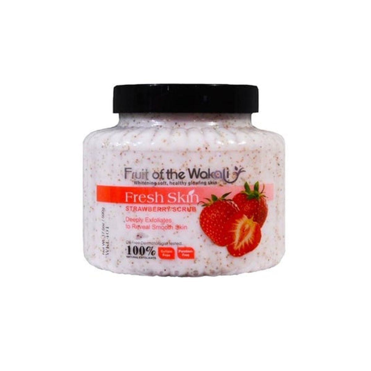 GENERICO - Exfoliante corporal de Fresa - Fruit of Wokali 500g