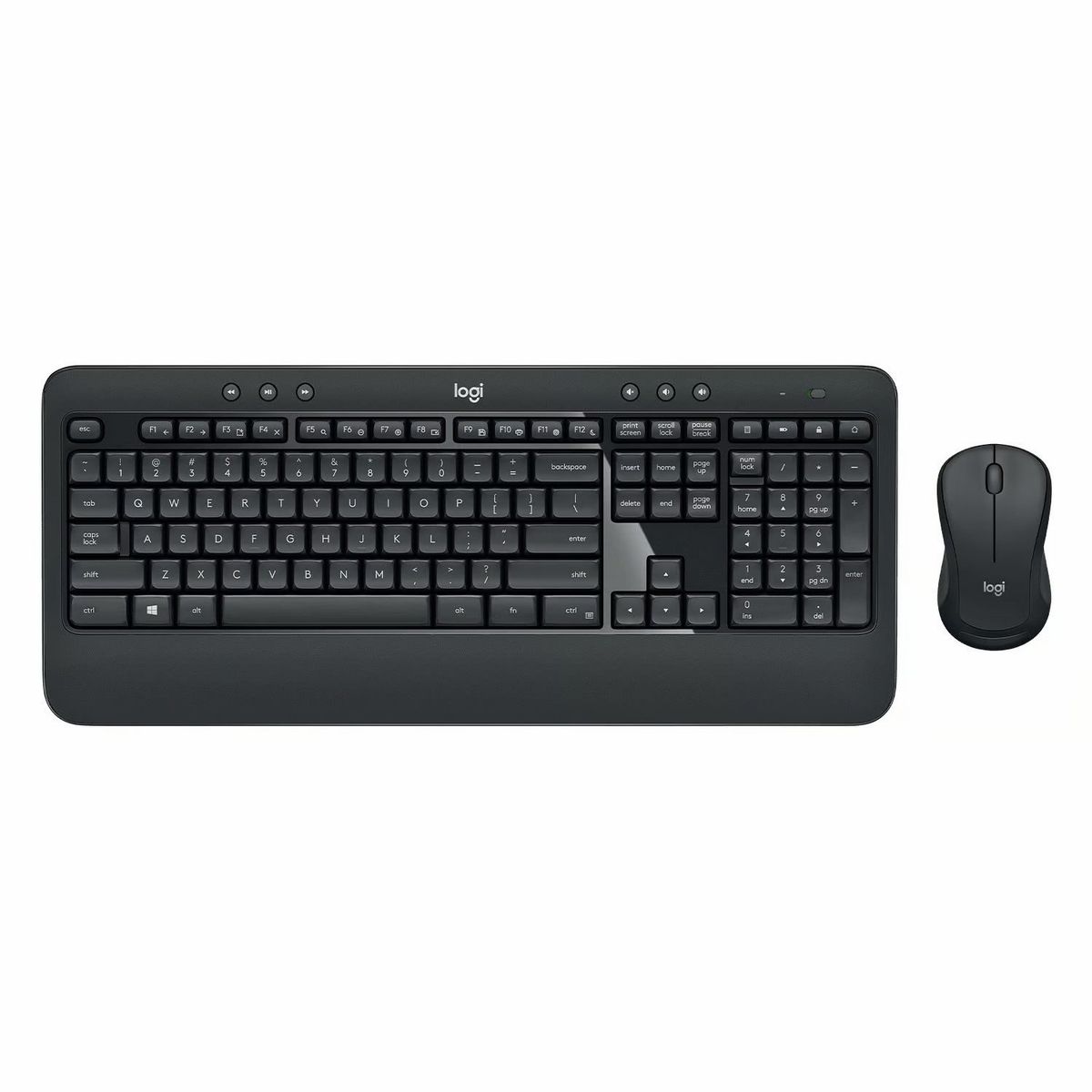 LOGITECH - TECLADO LOGITECH + MOUSE MK540 WIRELESS USB SP BLACK PN 920-008673