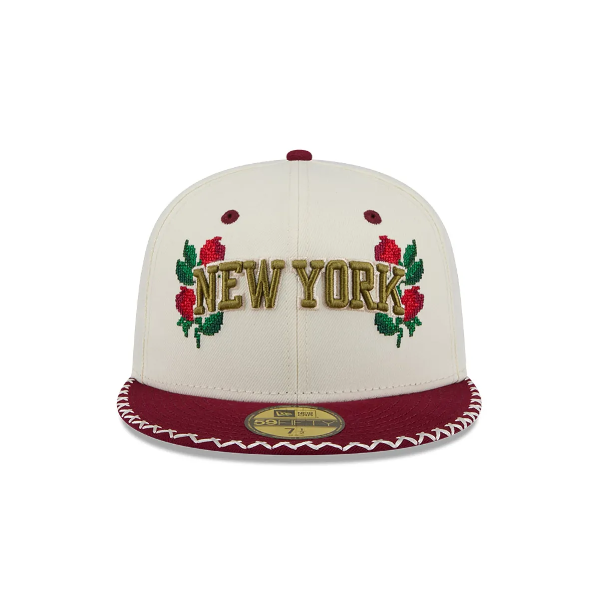 NEW ERA - Gorra 59Fifty NBA New York Knicks NBA Ws Colour Block White