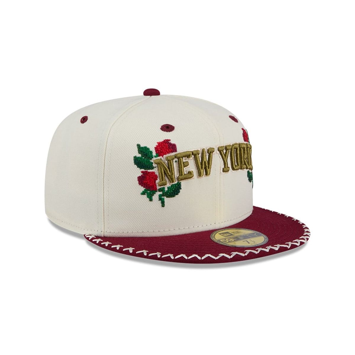 NEW ERA - Gorra 59Fifty NBA New York Knicks NBA Ws Colour Block White