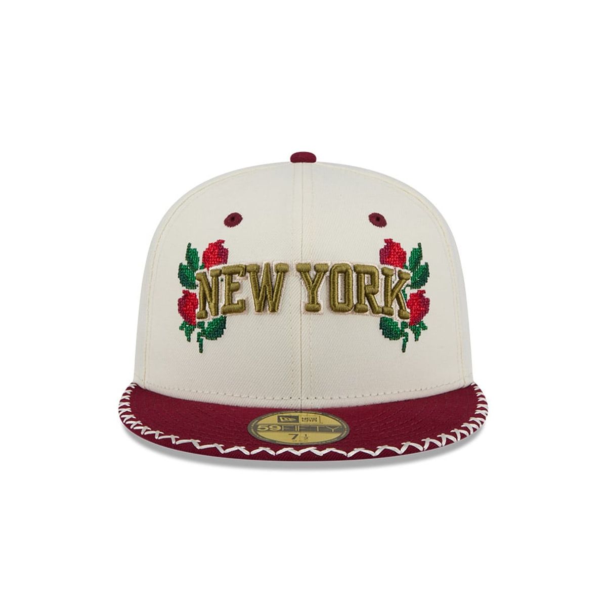 NEW ERA - Gorra 59Fifty NBA New York Knicks NBA Ws Colour Block White