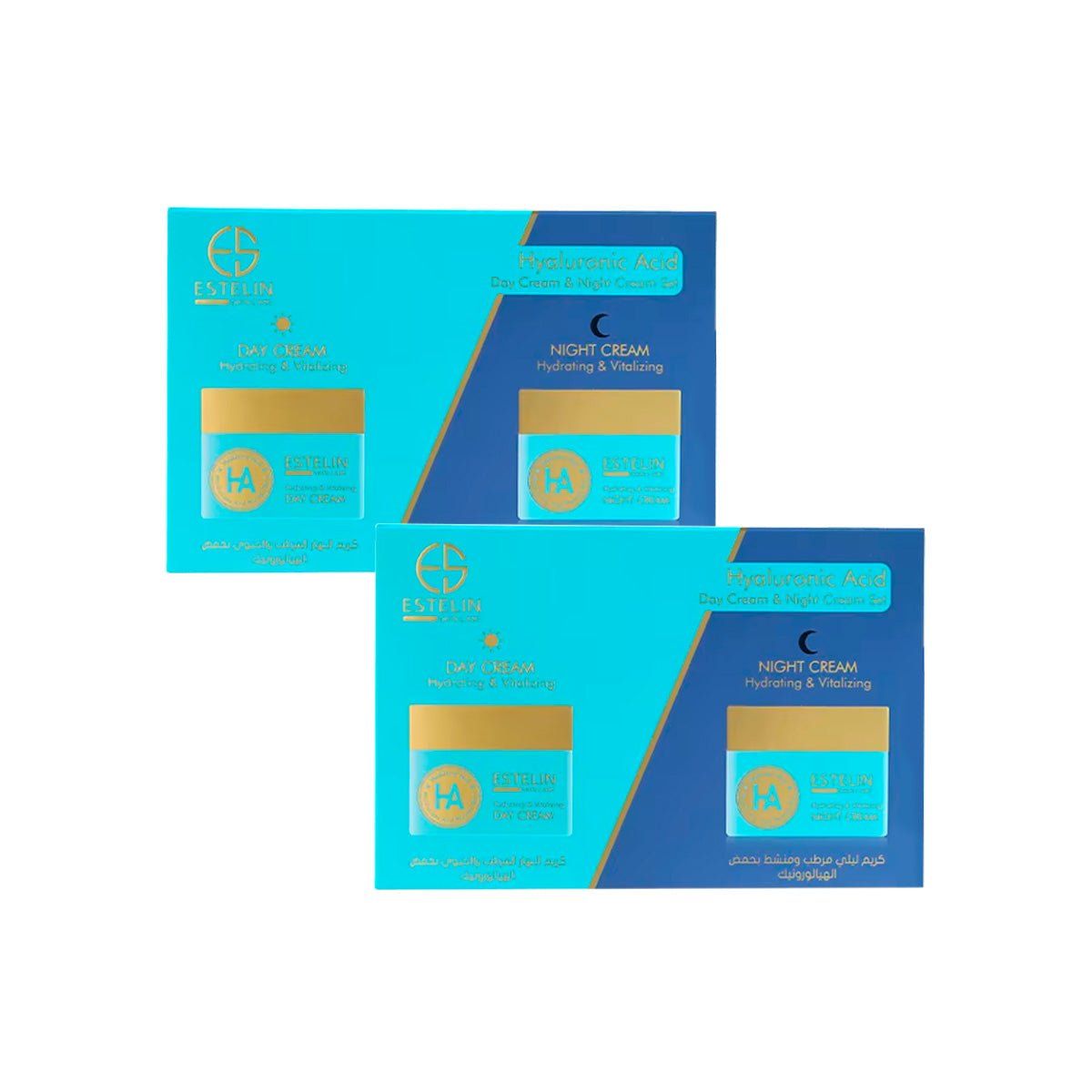 GENERICO - Estelin Ah Set x2 Pz Cr Dia y Cr Noche 2 Unidades