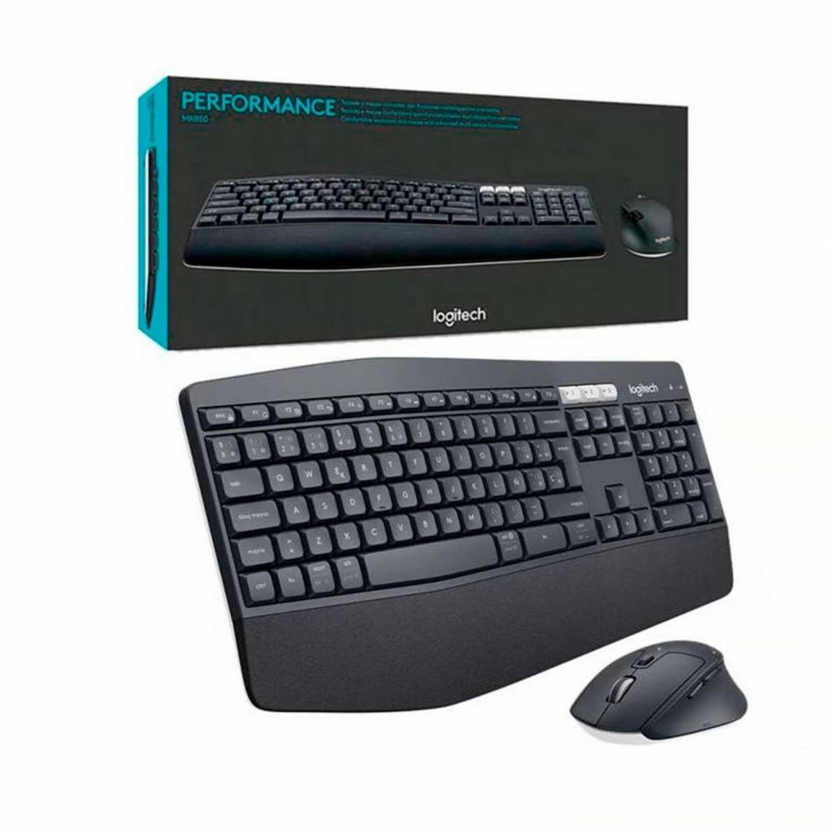 LOGITECH - Teclado Mouse Logitech MK850 Multidispositivo Bluetooth