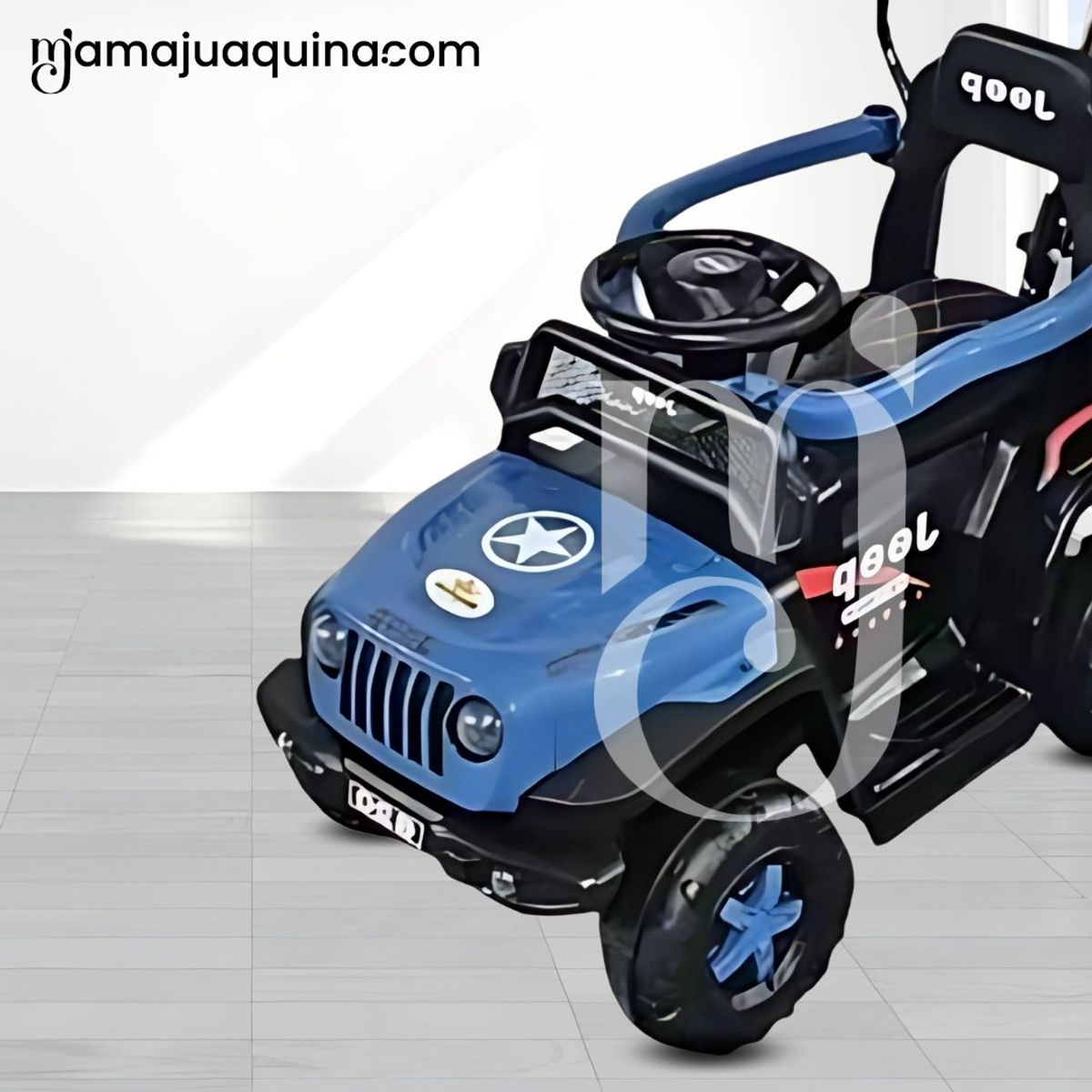 Baby - Correpasillo Guiador Jeep «ATV STAR» Blue