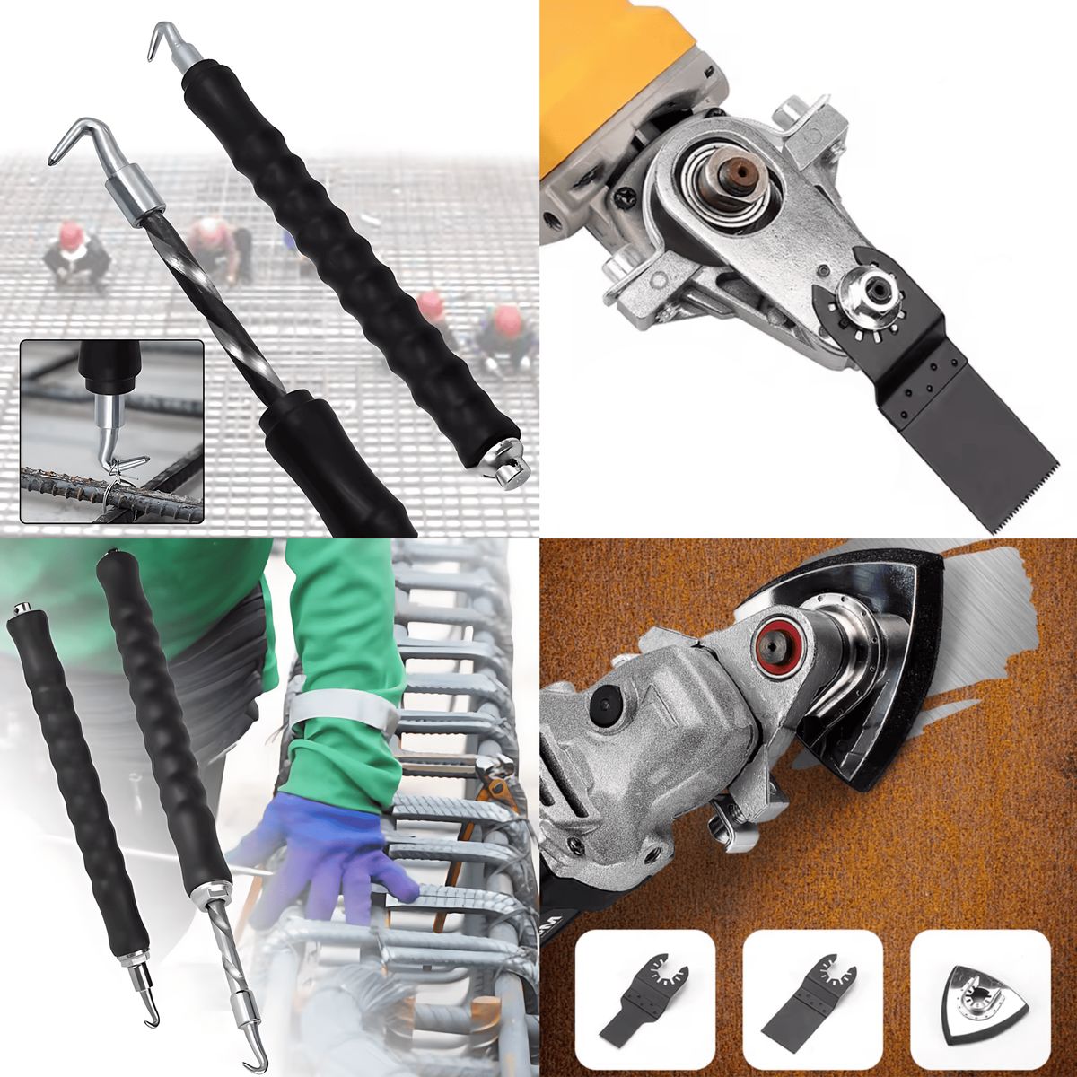 ROSH - Adaptador Multifuncional + Gancho Atador de Alambre