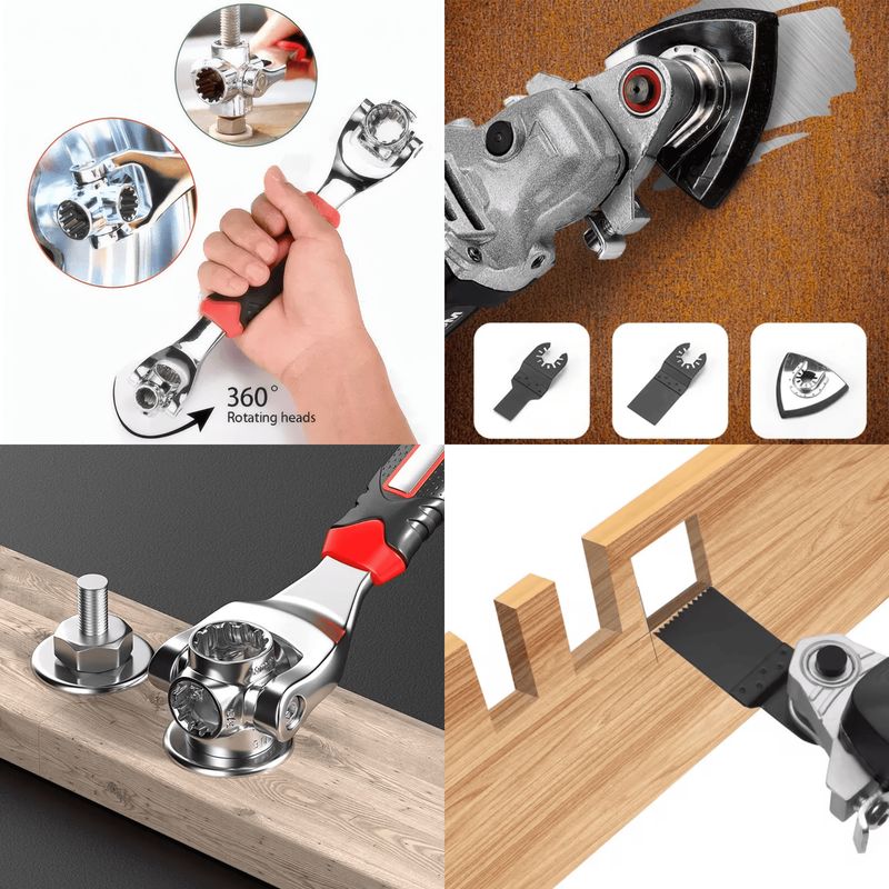 ROSH - Adaptador Multifuncional + Llave 48 en 1 Top en Perú