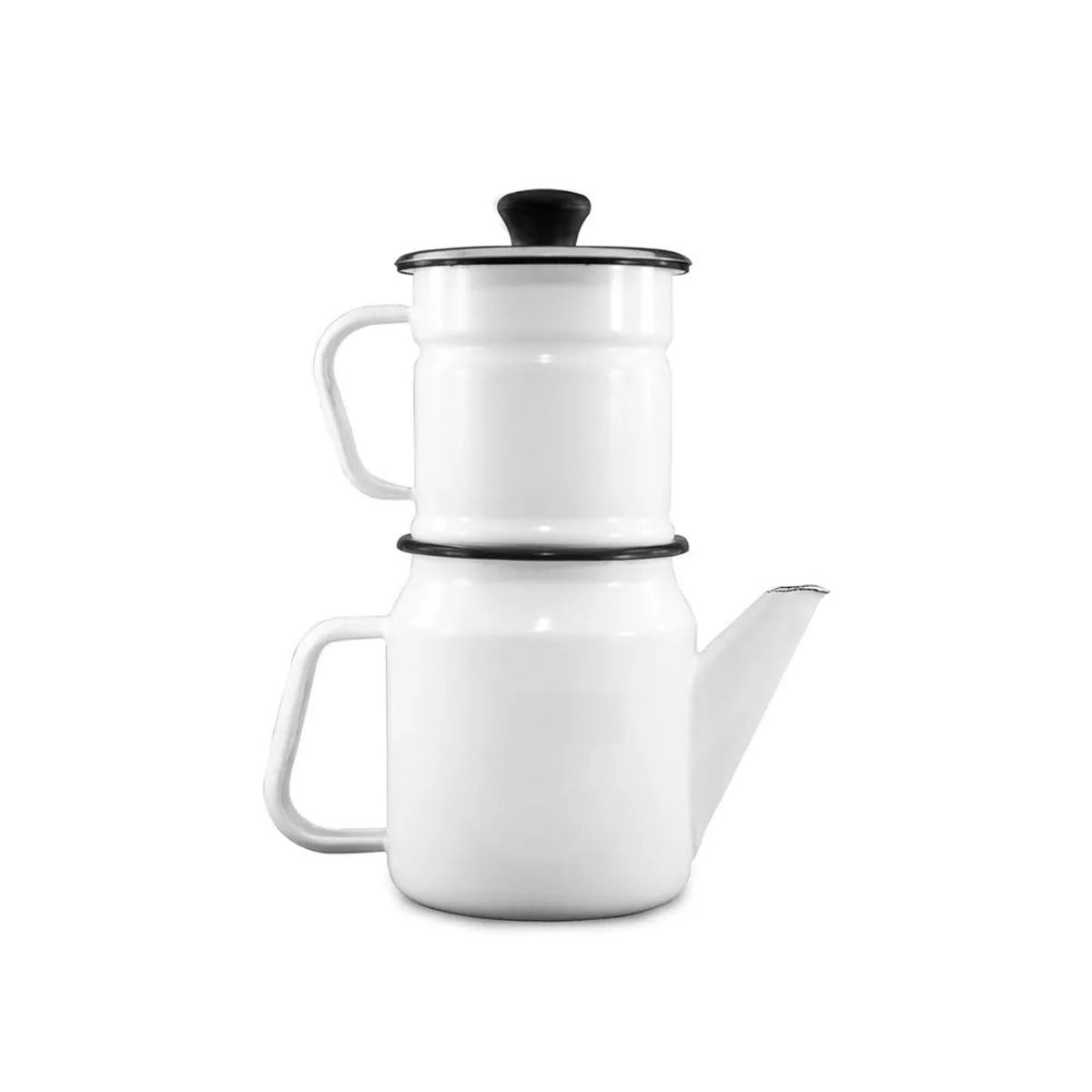 RECORD - Cafetera Esmaltada 2Pz N10