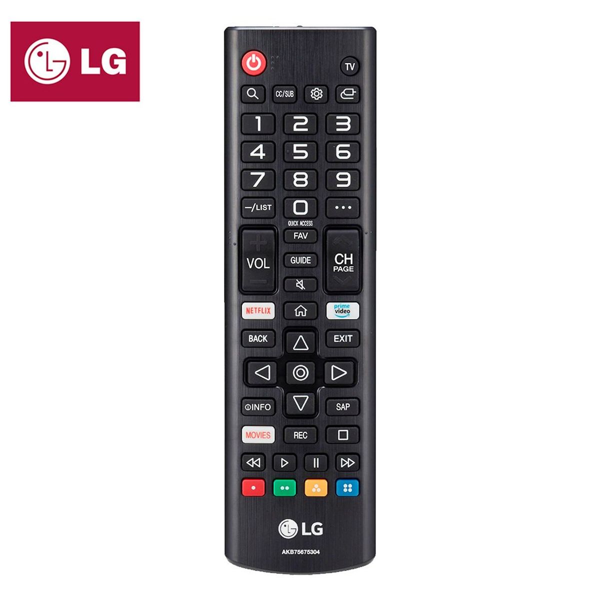 LG - Control Remoto Original LG Akb75675304 Smart Tv