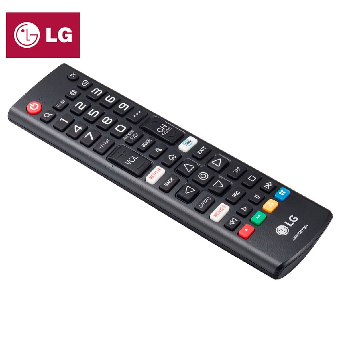 LG - Control Remoto Original LG Akb75675304 para todo Smart Tv