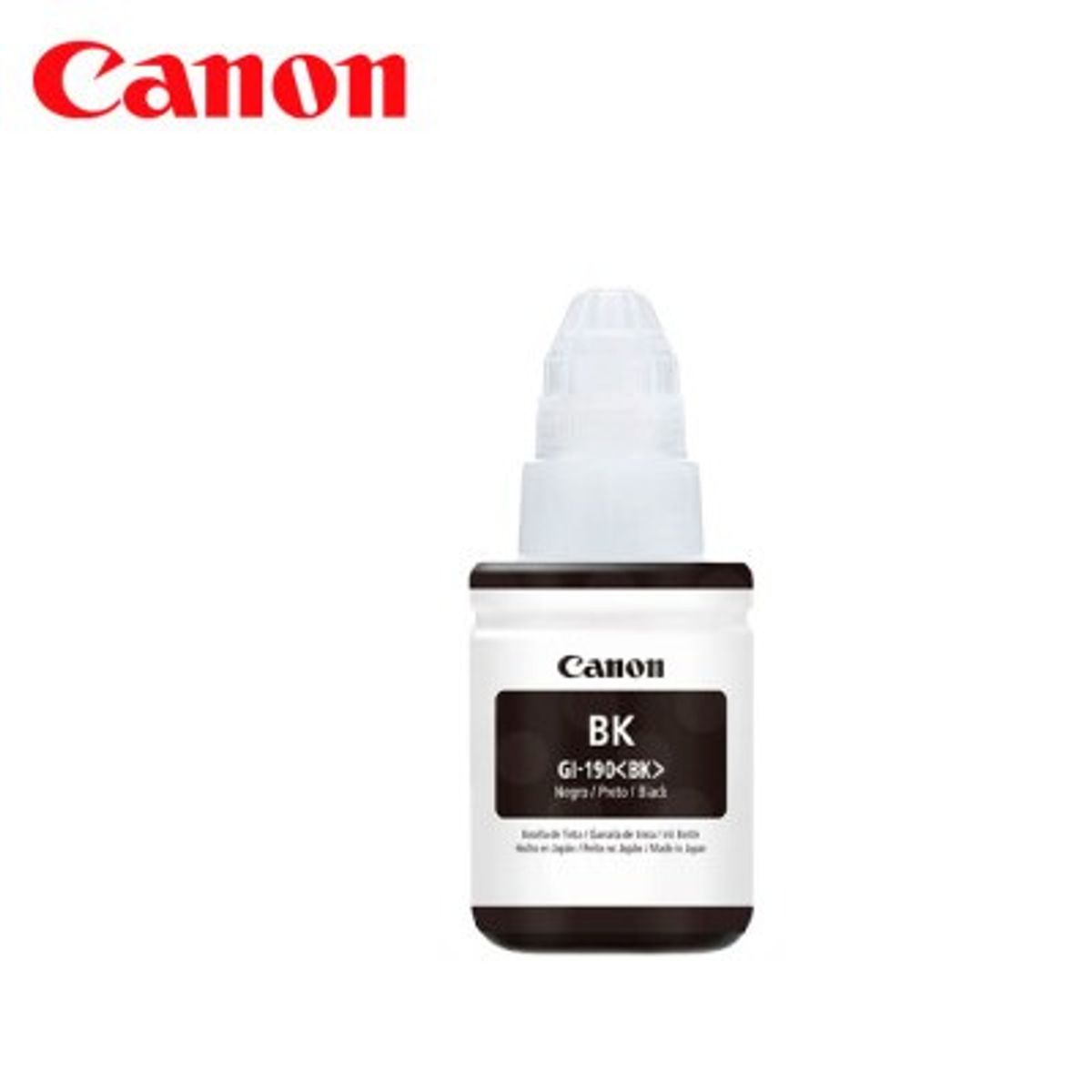 CANON - TINTA CANON GI-190BK NEGRO Original G3100 G2100 G3110 G4110