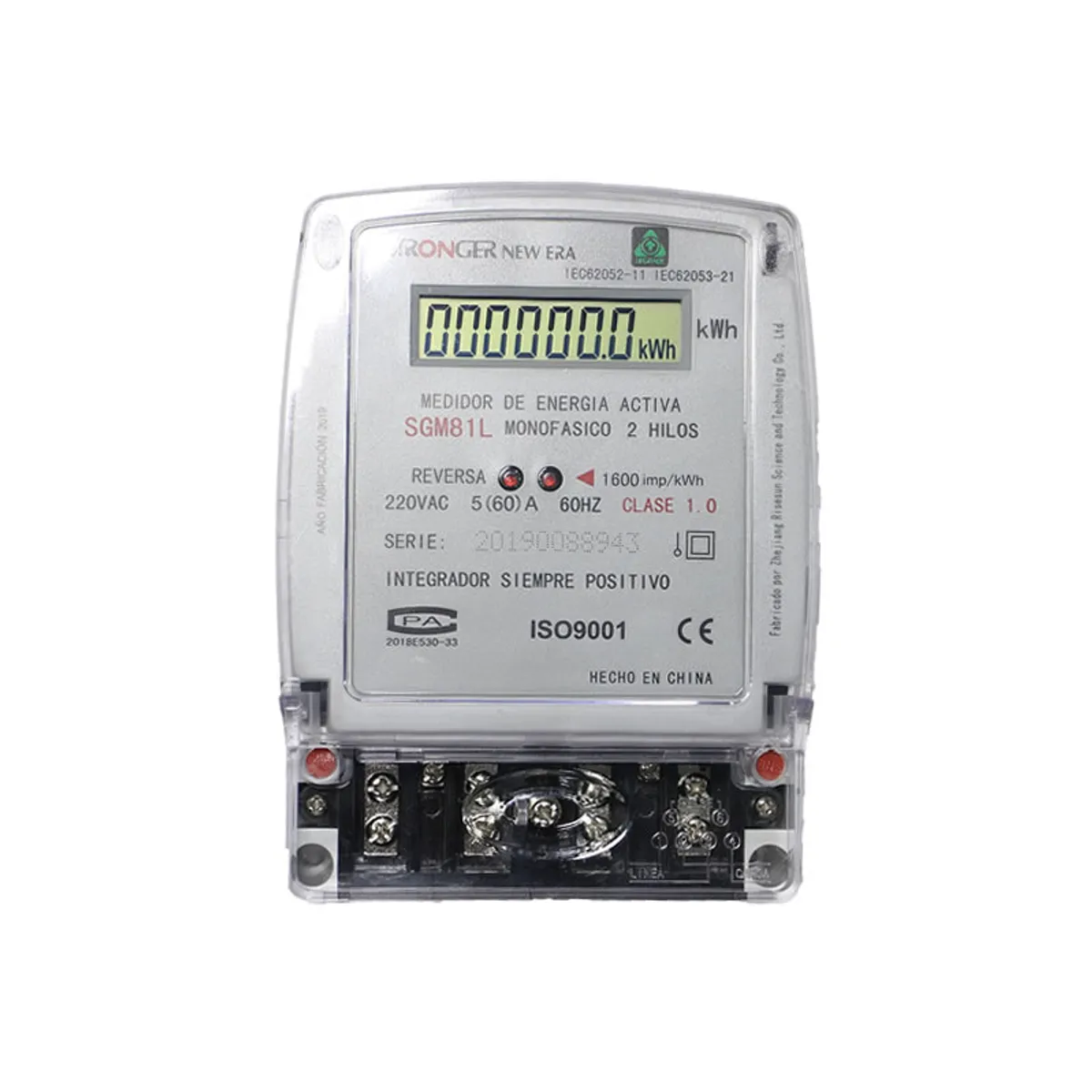 GENERICO - MEDIDOR DE CORRIENTE MONOFASICO DIGITAL