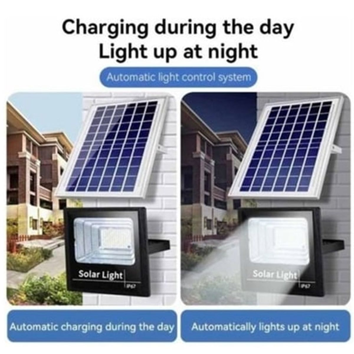 U BUY - Foco Reflector Solar Interior Y Exterior 300w +control+panel