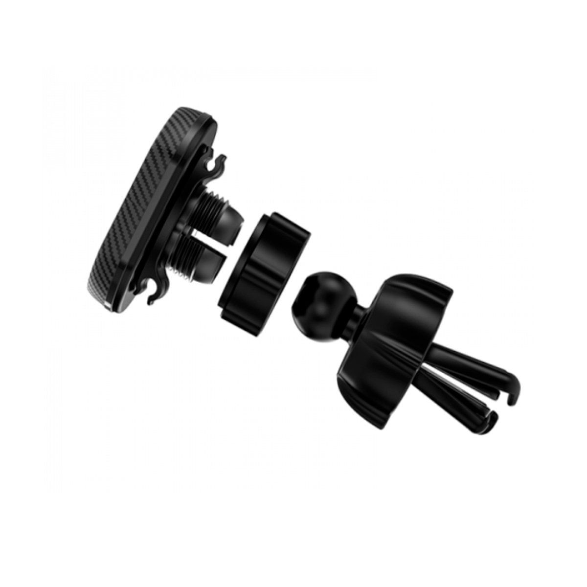 WIWU - Soporte Magnetico De Celular WIWU Ch040 Para La Rejilla Negro