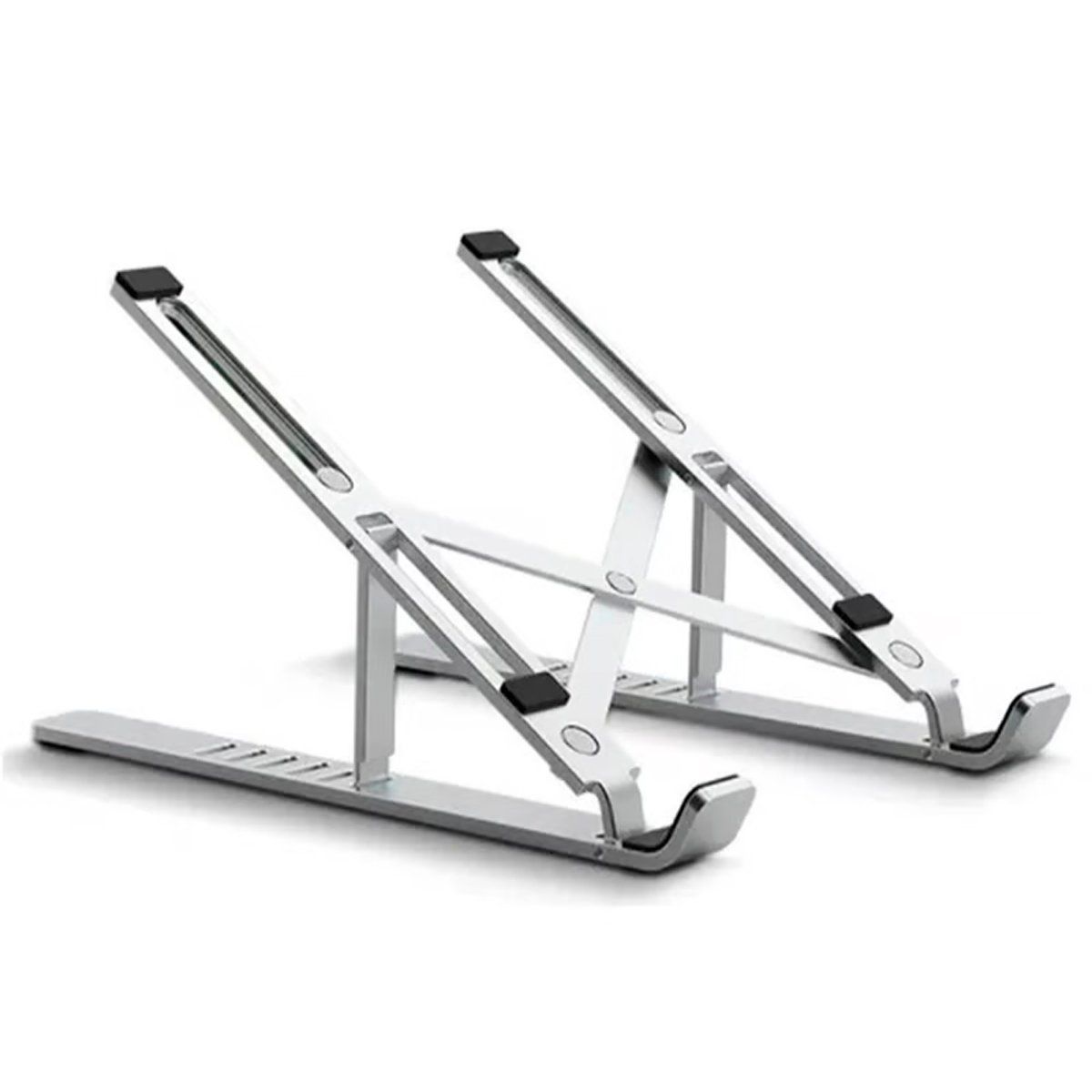 WIWU - Soporte Plegable De Aluminio Premium Base Laptop Tablet S400 WIWU Plata