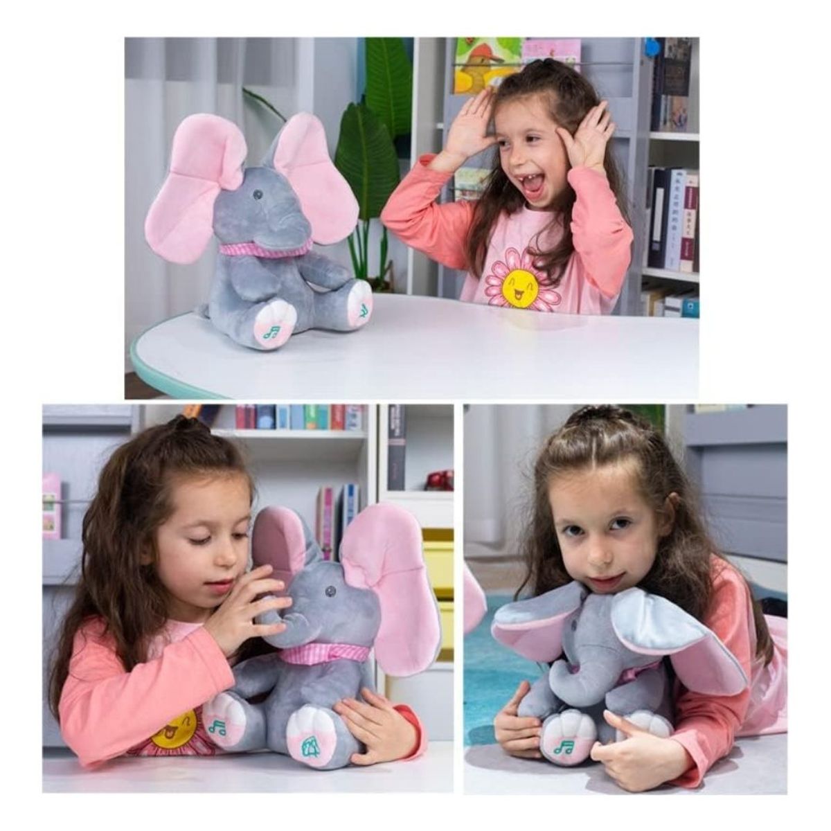 GENERICO - Dúo Elefantitos Musicales Interactivos  Canciones y Orejitas que se Mueven