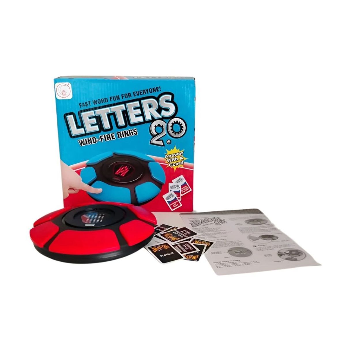 GENERICO - Juego de Mesa Letters 2.0 Basta Interactivo