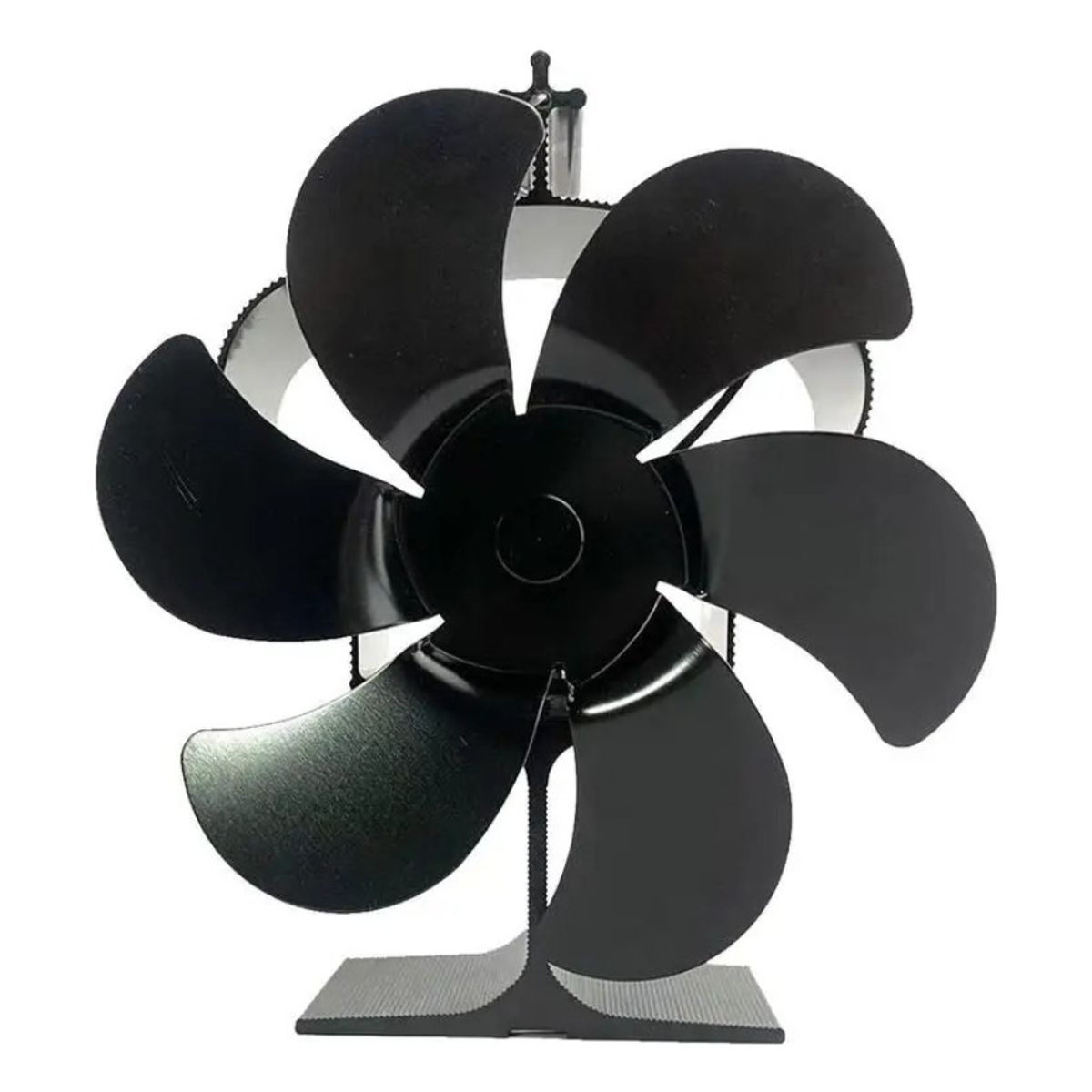 U BUY - Ventilador Estufa A Leña 6 Aspas Chimenea Sin Electricidad