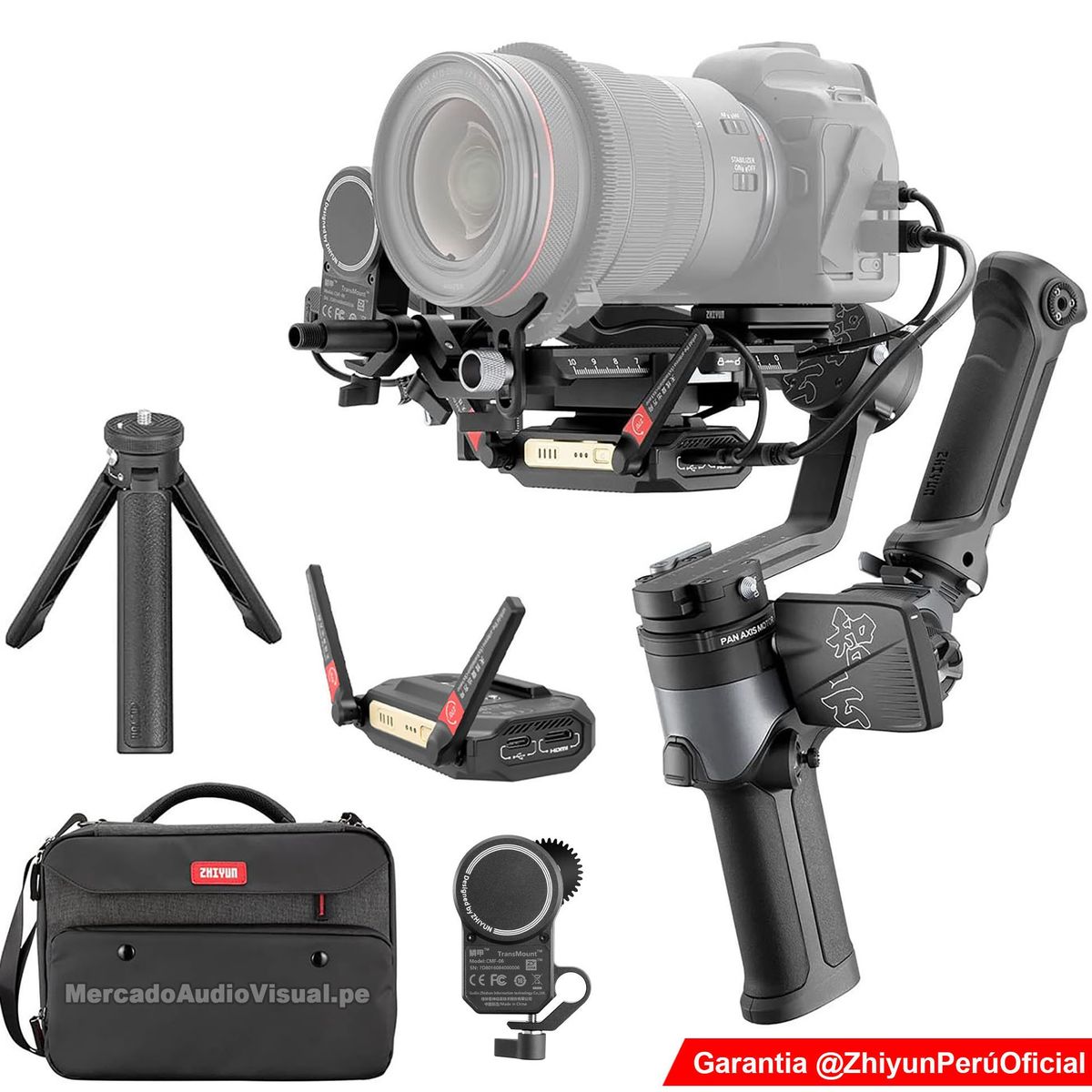 ZHIYUN - ZHIYUN Weebill 2 PRO - Soprota 4 Kg - Gimbal Estabilizador de cámaras
