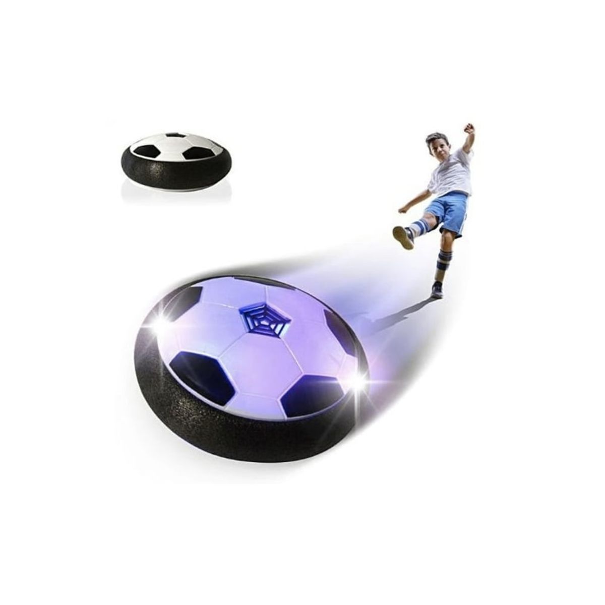 OEM - Pelota de futbol Flotante Hooverball con Luz y musica