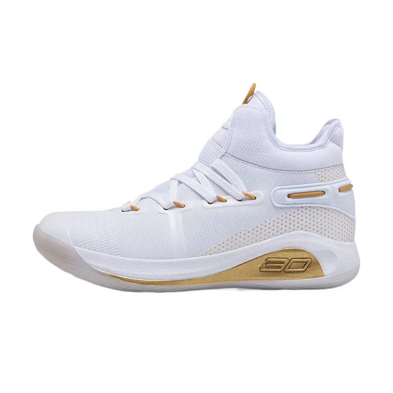 DANWEILE - Basketball Superficie de malla Hombre alumno zapato - Blanco