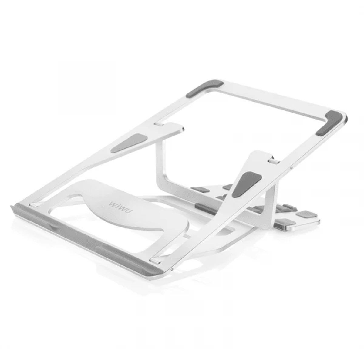 WIWU - Soporte Stand Aluminio Notebook Macbook Portatil WIWU Laptop  S100 Plata