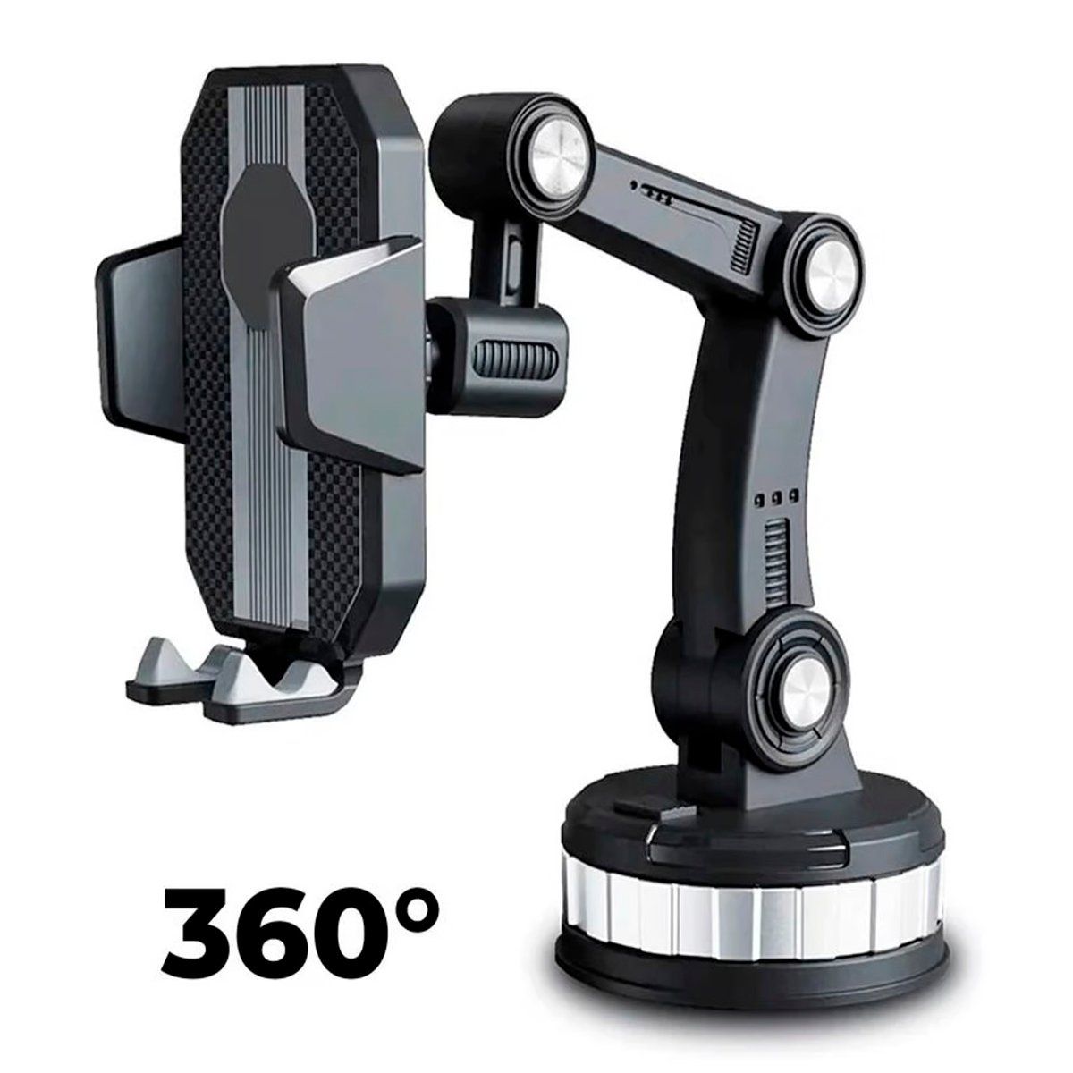 GENERICO - Soporte De Celular 360° Para Auto De Tableros Y Parabrisas